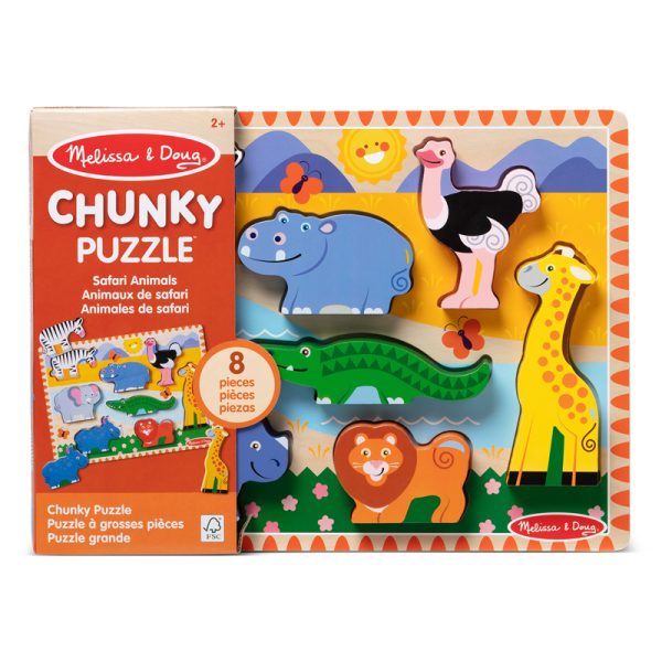 Safari Animals - Chunky Puzzle