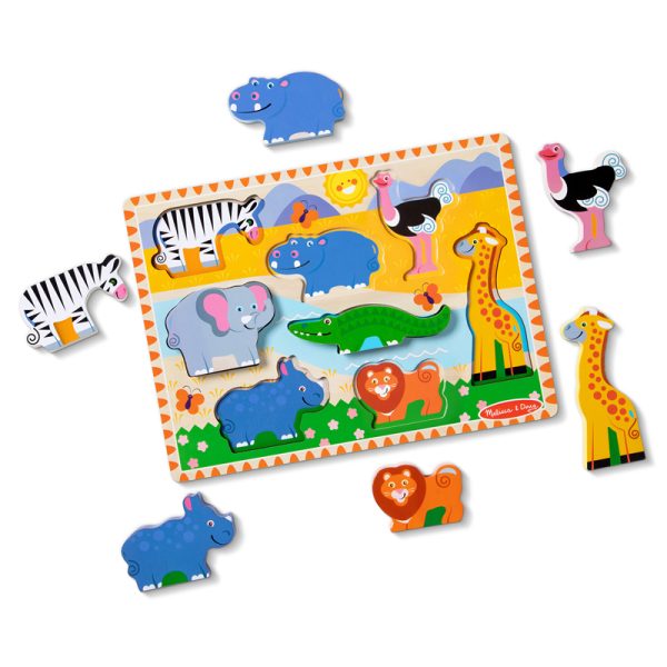Safari Animals - Chunky Puzzle - Image 3
