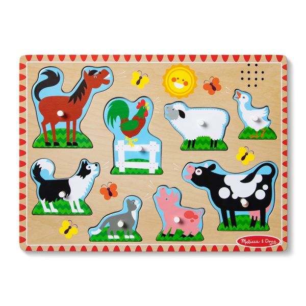 Farm Animals Sound Puzzle