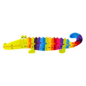 Alphabet Crocodile Puzzle