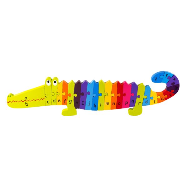 Alphabet Crocodile Puzzle