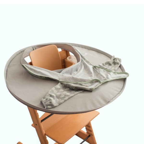 Bib & Tray Kit - Dove Grey - Image 8
