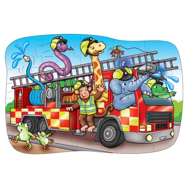 Big Fire Engine Jigsaw Puzzle - Image 2