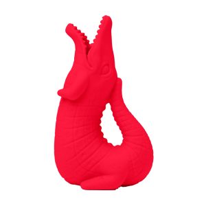 Crocodile Jug - Strawberry Red