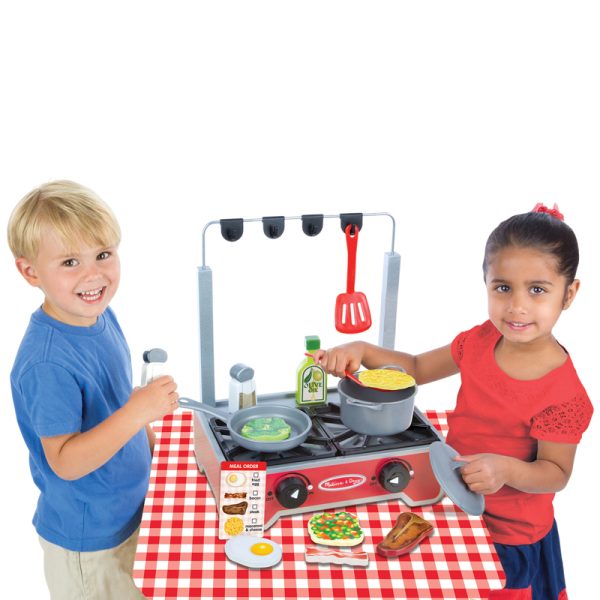 Deluxe Wooden Cooktop Set - Image 2