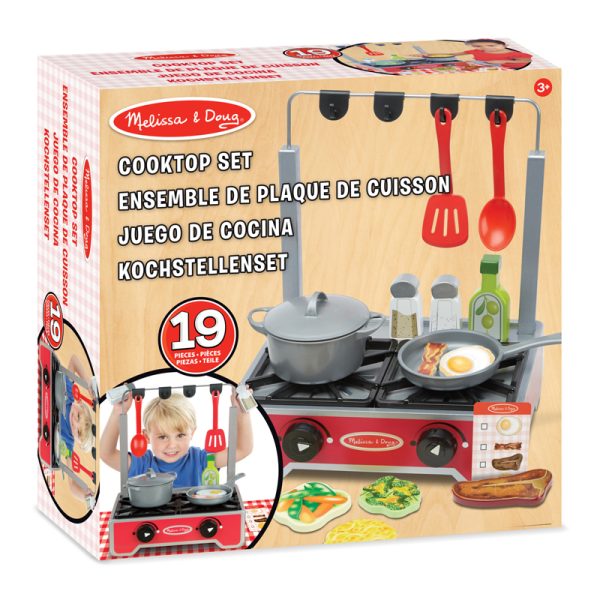 Deluxe Wooden Cooktop Set - Image 3