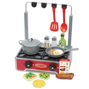 Deluxe Wooden Cooktop Set