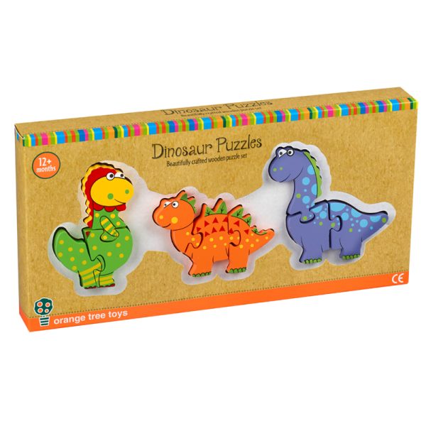 Dinosaur Mini Puzzle Set - Image 3