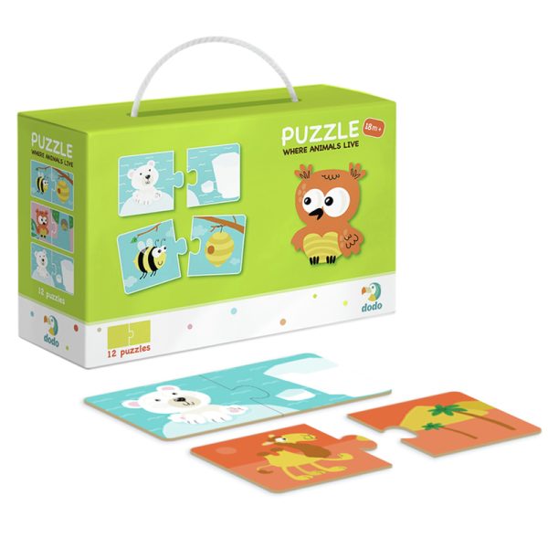 Puzzle Duo - Where Animals Live
