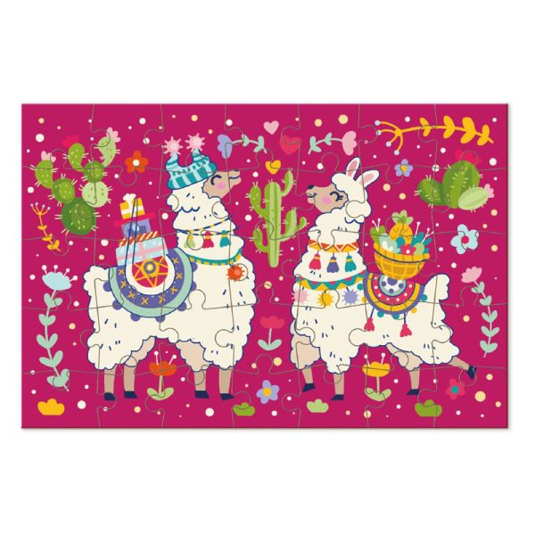 La La Lamas Mini Puzzle - Image 2