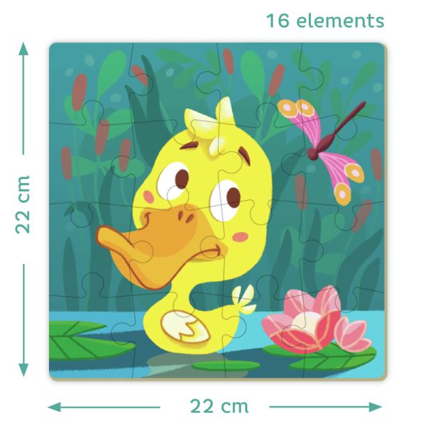 Puzzle - Ducky 16pc - Image 3