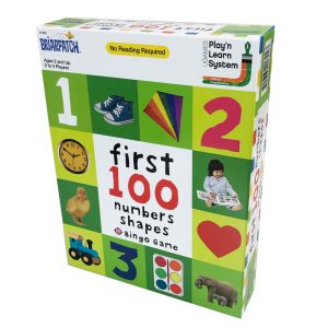 First 100 Numbers, Colours and Shapes Bingo