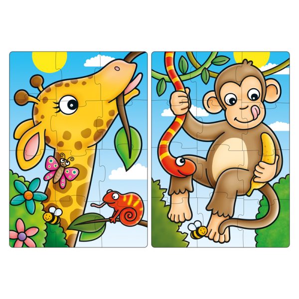First Jungle Friends Two Piece Puzzles - Image 2