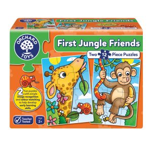 First Jungle Friends Two Piece Puzzles