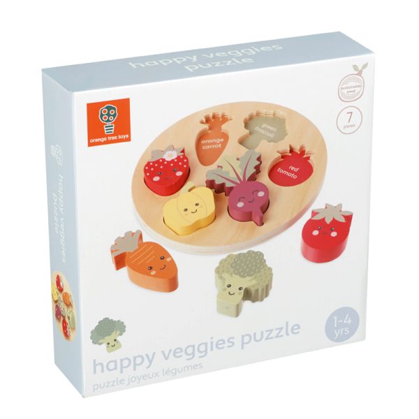 Happy Veggies Puzzle - Image 3