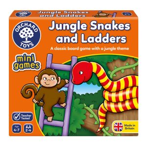 Jungle Snakes and Ladders Mini Game
