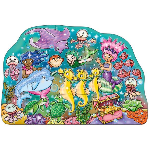Mermaid Fun Jigsaw Puzzle - Image 2