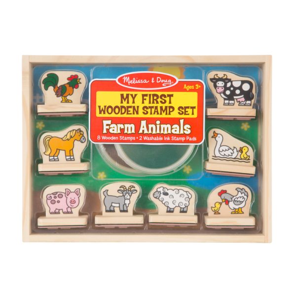 My First Animal Stamp Set - Farm Animals