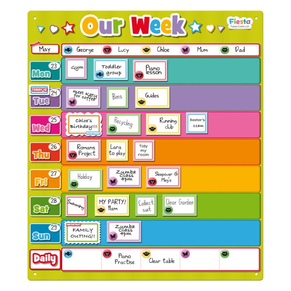 Our Week Magnetic Planner