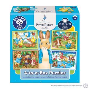 Peter Rabbit 4-in-a-Box Puzzles