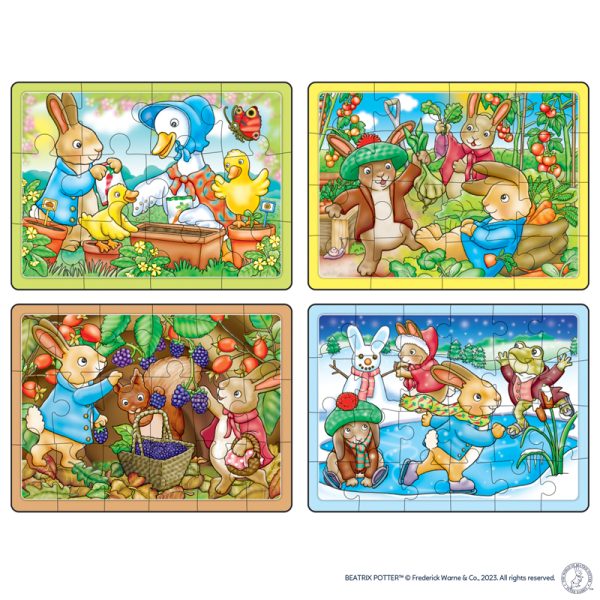 Peter Rabbit 4-in-a-Box Puzzles - Image 2