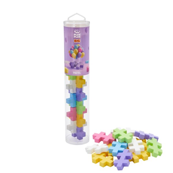 Plus-Plus BIG Tube - Pastel - Image 2