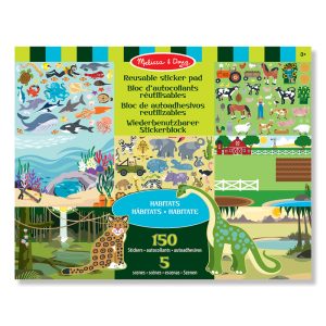 Reusable Sticker Pad - Habitats
