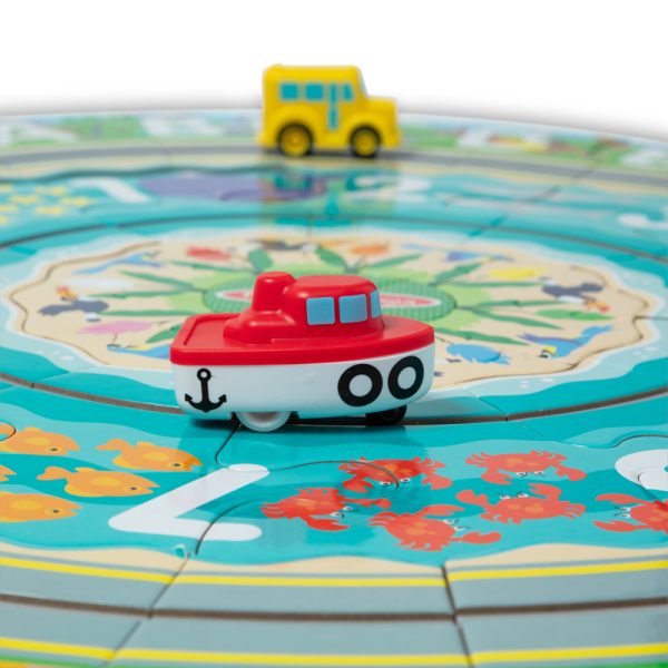 Round The Shore Tracks Floor Puzzle - Image 4