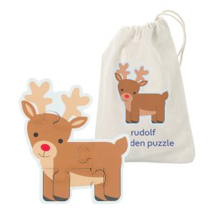 Rudolph Wooden Puzzle