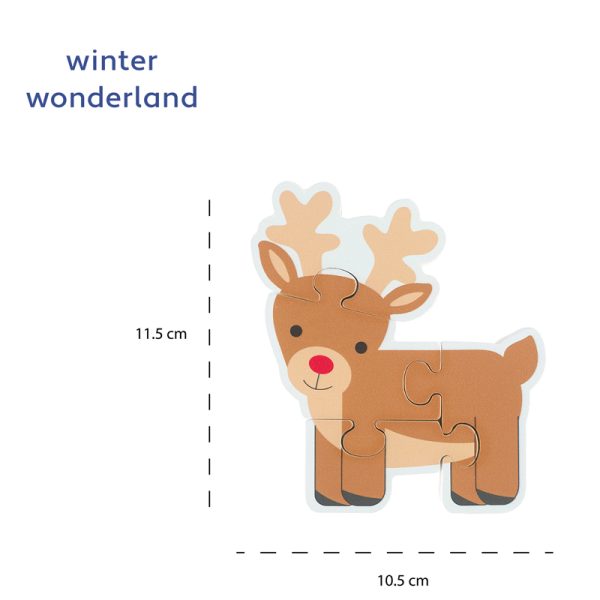 Rudolph Wooden Puzzle - Image 4