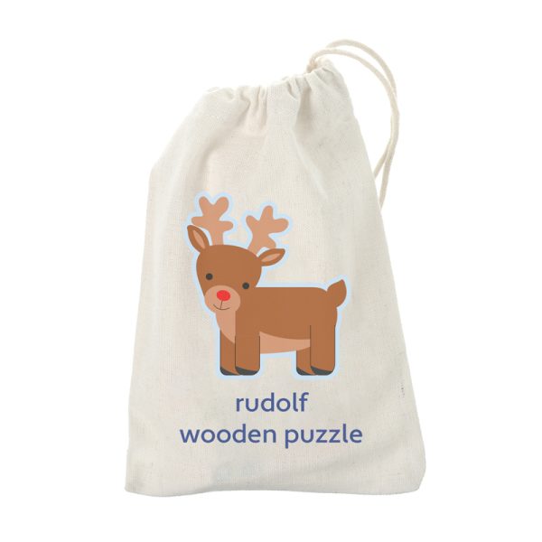 Rudolph Wooden Puzzle - Image 5