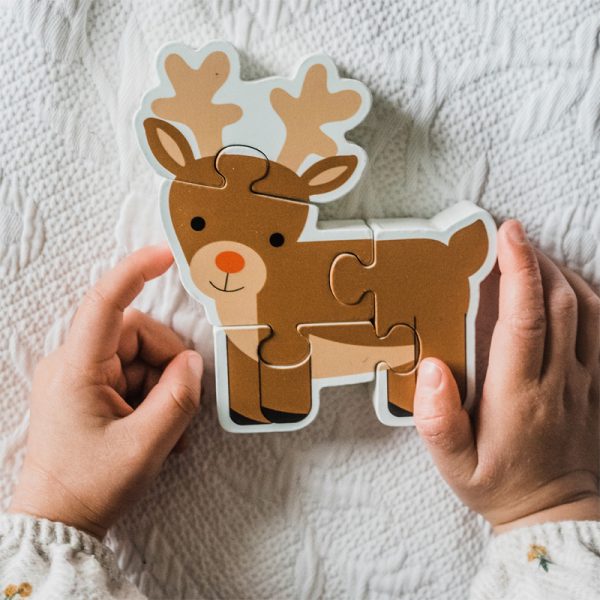 Rudolph Wooden Puzzle - Image 6