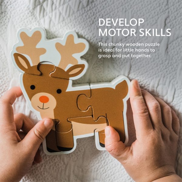 Rudolph Wooden Puzzle - Image 7