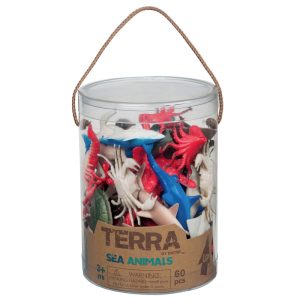 Sea Animals in a Tube