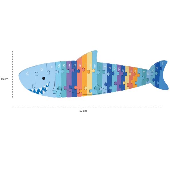 Shark Alphabet Puzzle - Image 2