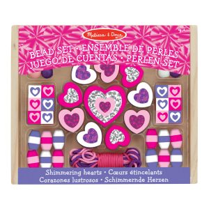 Shimmering Hearts Bead Set