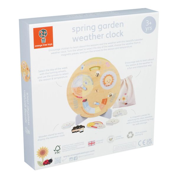 Spring Garden Weather Clock - Image 3
