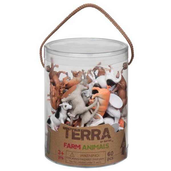 Farm Animals in a Tube