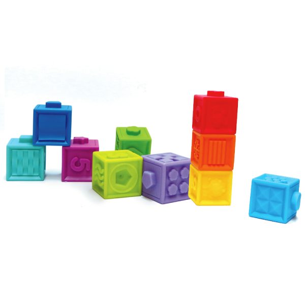 Edushape Textured Pop Blocks - Image 2