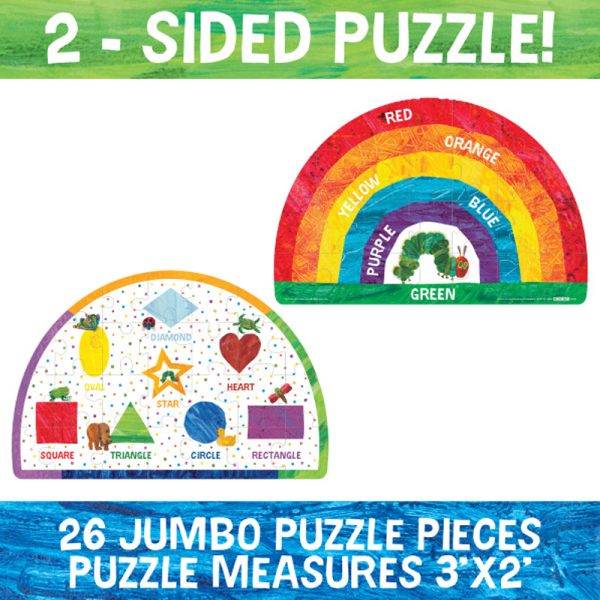 The Very Hungry Caterpillar Rainbow Floor Puzzle - Image 2
