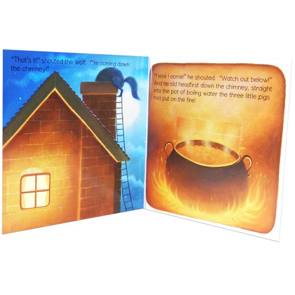 Three Little Pigs - Flip-Up Fairy Tale - Image 2