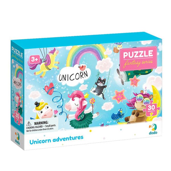 Unicorn Adventures 30 Piece Puzzle