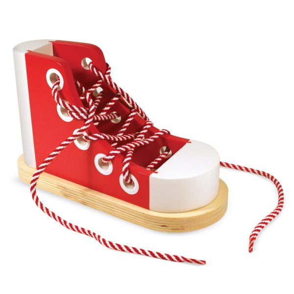 Wooden Lacing Shoe - Image 3