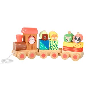 Woddland Animals Puzzle Train