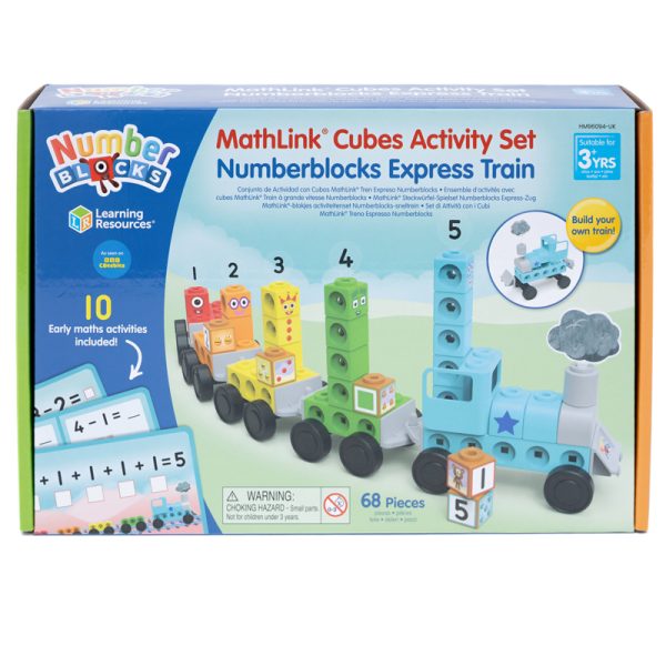MathLink Cubes Activity Set NumberBlocks Express Train - Image 6