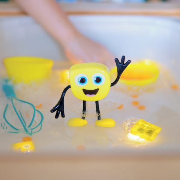Glo Pals Light Up Sensory Toy Character Pack Yellow - Alex - Image 3