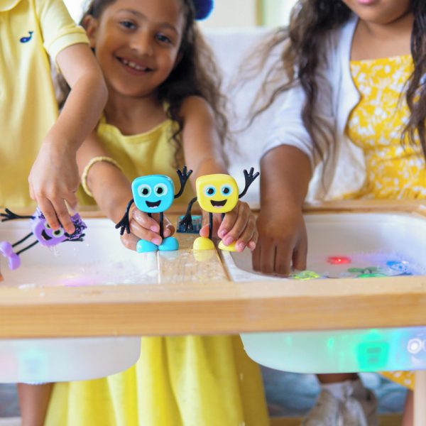Glo Pals Light Up Sensory Toy Character Pack Yellow - Alex - Image 5