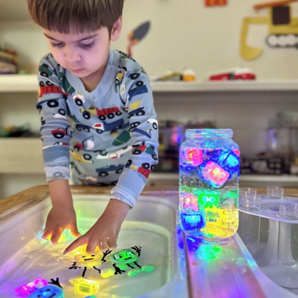 Glo Pals Light Up Sensory Toy Character Pack Yellow - Alex - Image 7