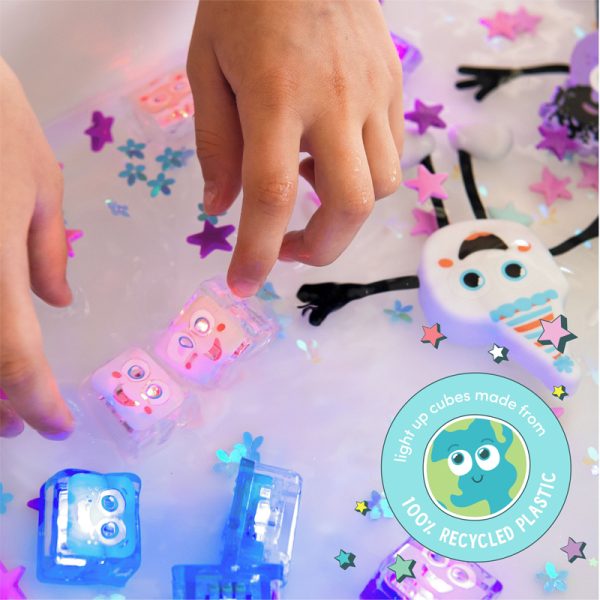 Glo Pals Light Up Sensory Toy Character Pack Yellow - Alex - Image 8