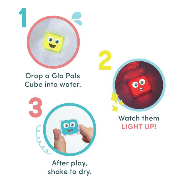 Glo Pals Light Up Sensory Toy Character Pack Yellow - Alex - Image 9